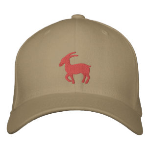 Capricorn-tecken Broderad Keps