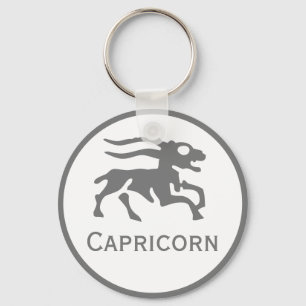 Capricorn-tecken för Zodiac-design Nyckelring