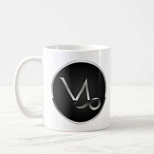 Capricorn-tecken Kaffemugg (Vänster)