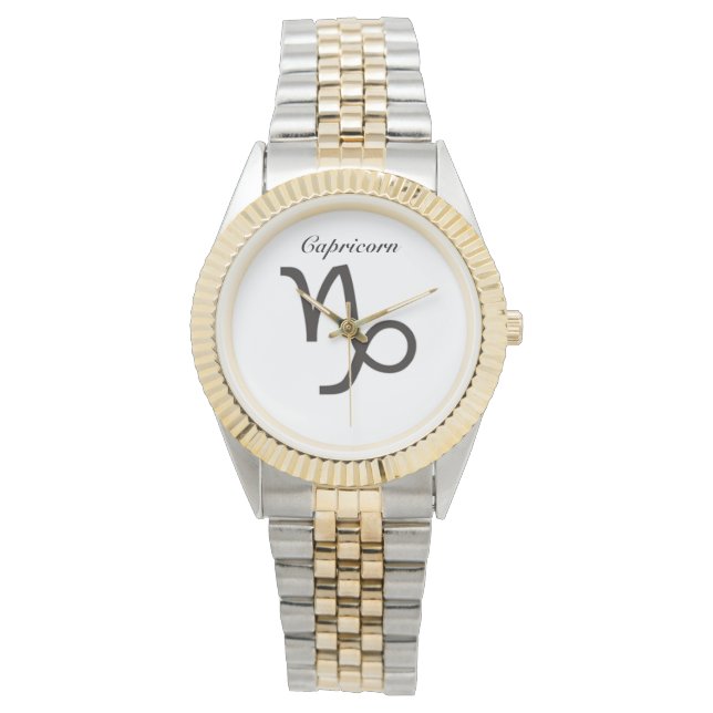 Capricorn-tecknet från Zodiac. Dam Watches... Armbandsur (Framsida)