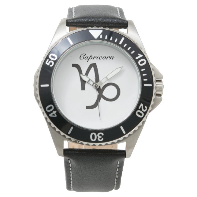 Capricorn-tecknet från Zodiac. Dam Watches... Armbandsur (Framsida)