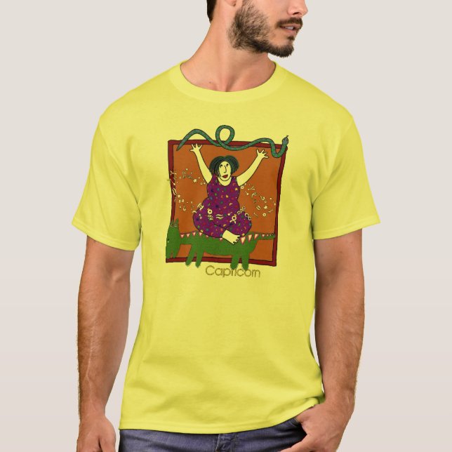 Capricorn Tee Shirt (Framsida)