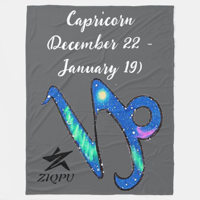 Capricorn Throw Blanket Fleecefilt (Framsidan)