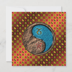 Capricorn & Vatten Tiger Kort