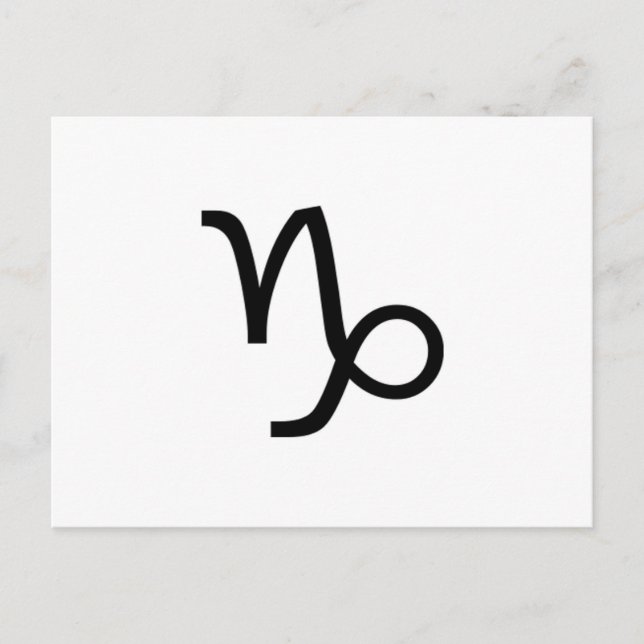 Capricorn Vykort (Framsida)