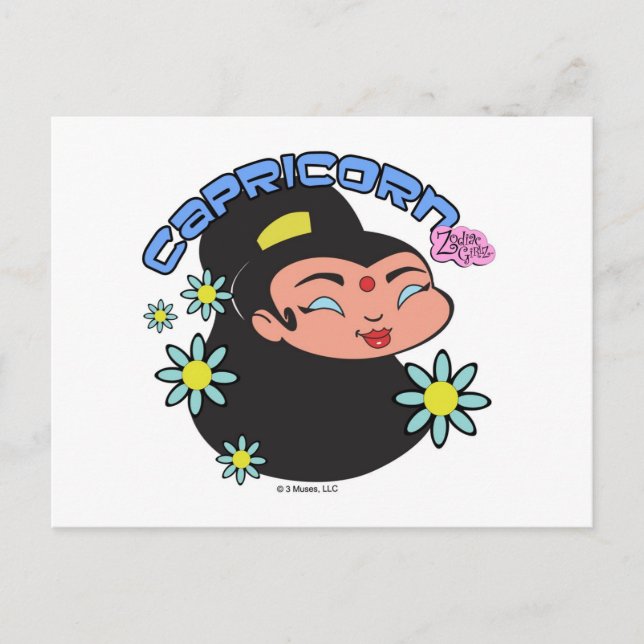 Capricorn-vykort Vykort (Framsida)