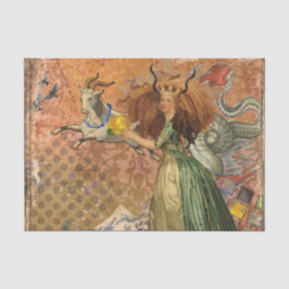 Capricorn Woman Goat Whimsical Roligt