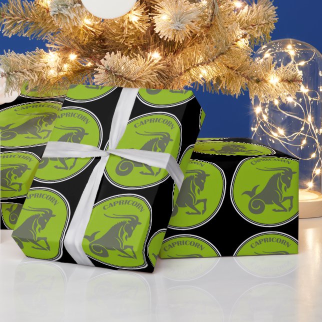 Capricorn Wrapping Papper Presentpapper (Helgdagar)