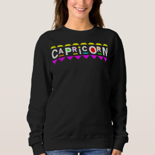 Capricorn Zodiac 90-talet Stil T Shirt