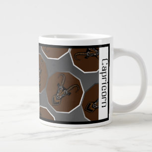 Capricorn Zodiac Anpassade Large Mugg Jumbo Mugg