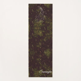 Capricorn Zodiac Anpassningsbar Lila Guld Oriental
