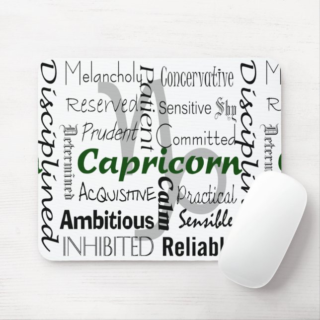 Capricorn Zodiac Astrology Trading Collage Musmatta (Med mus)