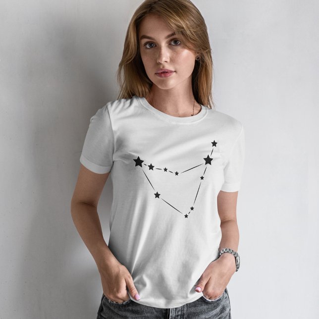 Capricorn Zodiac Constellation T Shirt (Skapare uppladdad)