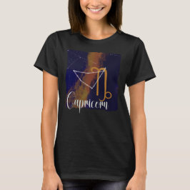 Capricorn Zodiac Constellation T Shirt