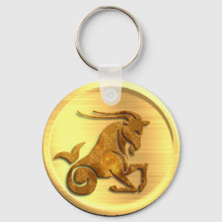 Capricorn Zodiac Keychain Nyckelring