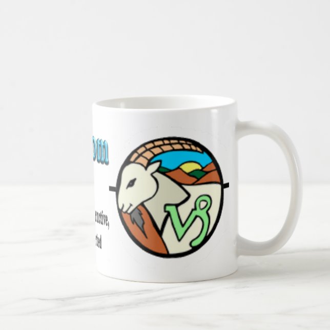 capricorn Zodiac Mors dag Coffee Mugg (Höger)