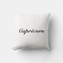 Capricorn Zodiac Sign Astrology elegant Classic Kudde