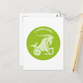 Capricorn, Zodiac Sign, Horoscope, Astrologi Vykort