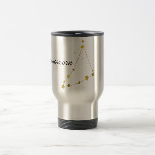 Capricorn Zodiac Sign Travel Coffee Mug Resemugg