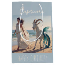 Capricorn Zodiac-signalen Goddes och Sea Goat