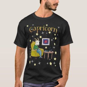 Capricorn Zodiac Stjärntecken T-Shirt