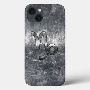 Capricorn Zodiac Symbol Industrial Stil