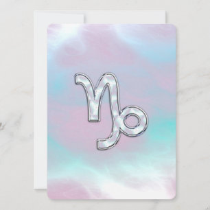 Capricorn Zodiac Symbol Mor i Pearl Nacre