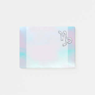 Capricorn Zodiac Symbol Mor på Pearl Decor Post-it Block