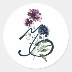 Capricorn Zodiac Symbol Runt Klistermärke