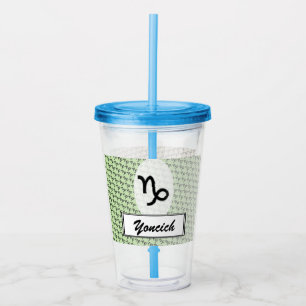 Capricorn Zodiac Symbol Standard by K Yoncich Take Away Mugg