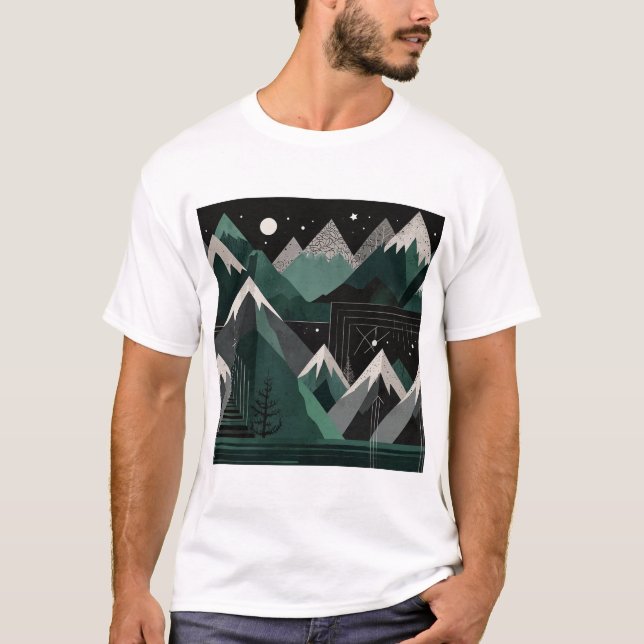 Capricorn Zodiac-tecken för bestämda individer T Shirt (Framsida)