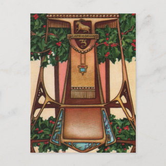 Capricorn Zodiac Vykort