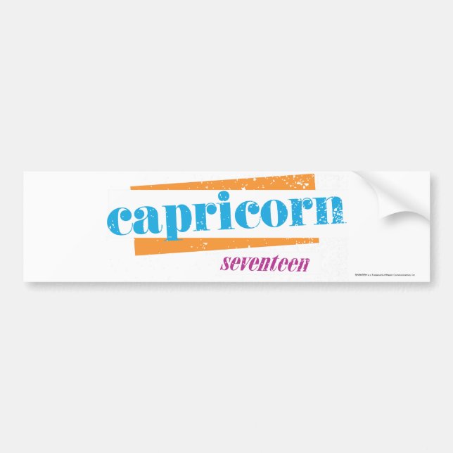CapricornAqua Bildekal (Framsidan)
