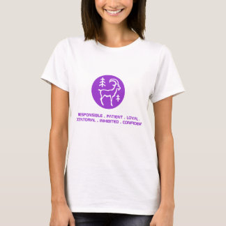Capricornkvinna T-tröja Tee Shirt