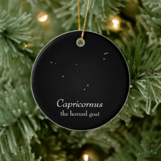 Capricornus Constellation Julgransprydnad Keramik