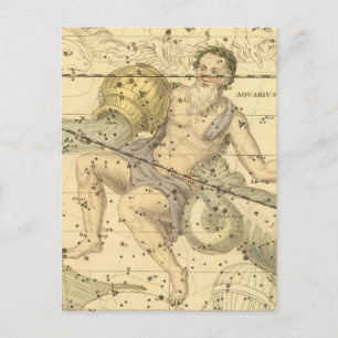 Capricornus och Aquarius Vykort