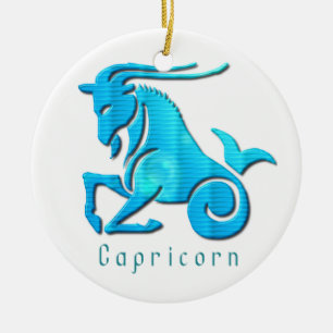 CapricornZodiac Orament Julgransprydnad Keramik