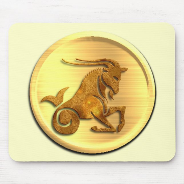 CapricornZodiacmusen vadderar Musmatta (Framsidan)