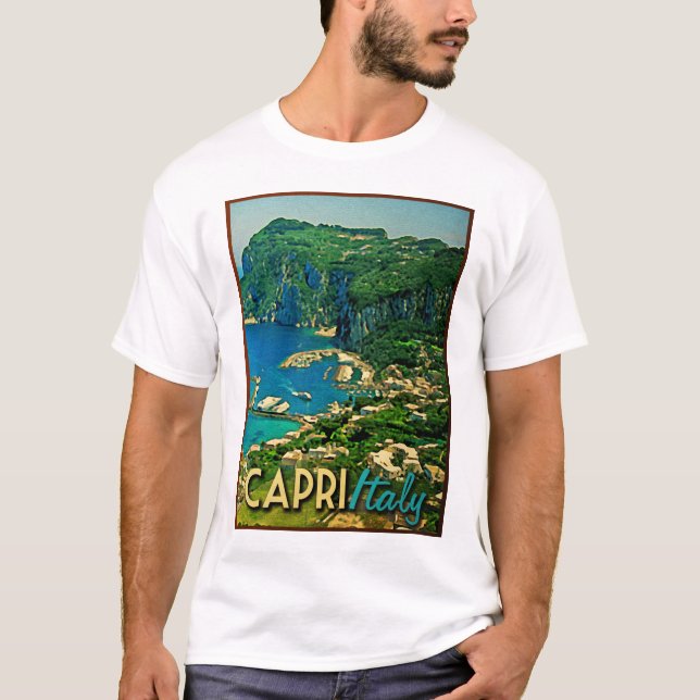 Capris Italien Vintage resor Tee (Framsida)
