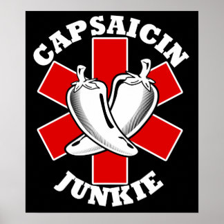 Capsaicin Junkie $24.95 Art Poster