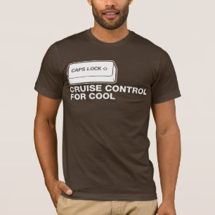 capslock - automatisk farthållare för coola t-shirt