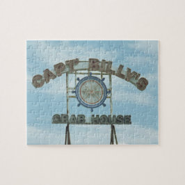 Capt Billy's skylt, i södra Maryland Pussel