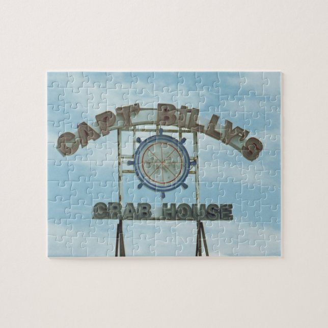 Capt Billy's skylt, i södra Maryland Pussel (Horisontell)