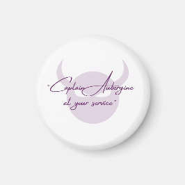 Capt. Eggplant Magnet