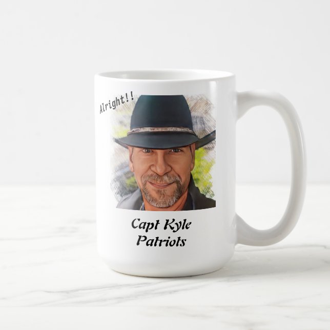 Capt. Kyle Patriots Coffee Mugg (Höger)