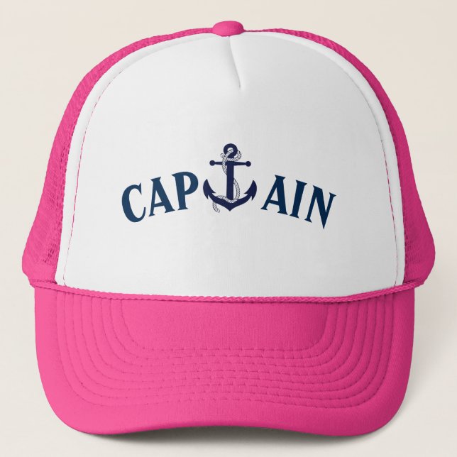 CAPTAIN ANCHOR SAILING HAT KEPS (Framsida)