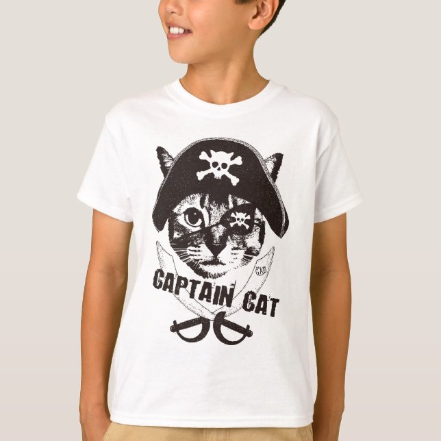 Captain Cat T-shirt (Framsida)