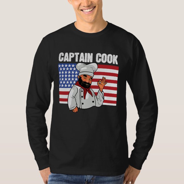 Captain Cook T Shirt (Framsida)