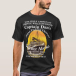 Captain Dan AkAlaska Pagan Fishing Charters Alaska T Shirt<br><div class="desc">PrimAlaska Brand. This is a template design. Press the Personalize bar to fill in the fields. You can also press edit design to fill in the text fields and make other changes. Select a text box and then click on edit text at top right of the tools boxes to change...</div>