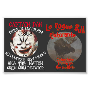 CAPTAIN DAN CHICKEN ENCHILADA JESUS ALBUQUERQUE NM FOTOTRYCK